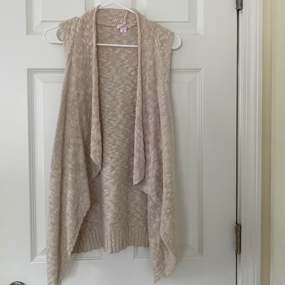 Neutral Sweater Vest